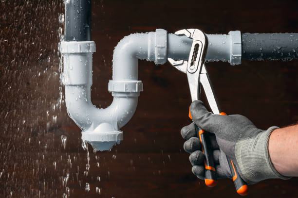 Professional Drain Cleaning technician working in Leicester, NC